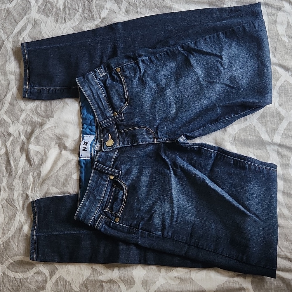 Women's Paige Skyline Skinny Jeans Size 24
